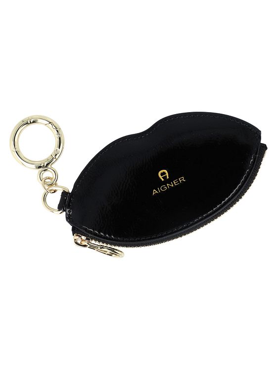 AIGNER Modetaske-tag i læder 12 cm