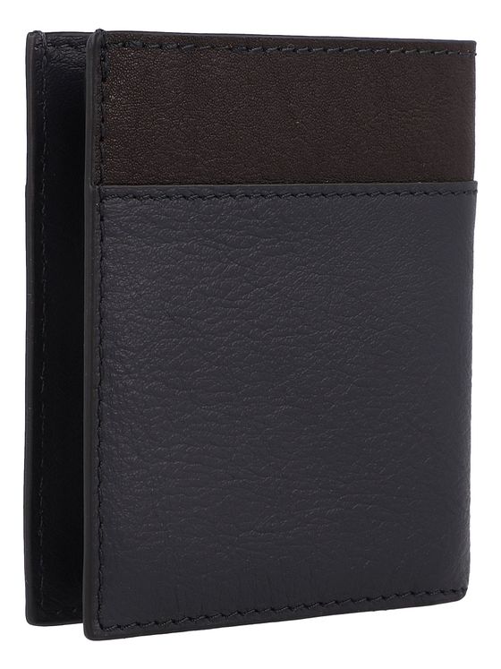 Piquadro Black Square Kreditkortetui RFID-beskyttelse Læder 9 cm