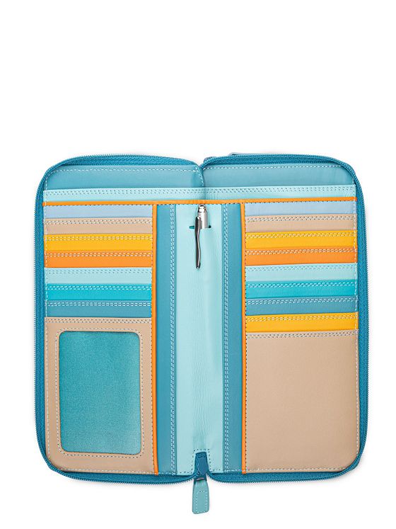 Mywalit Medium Tri-fold pung i læder 14 cm