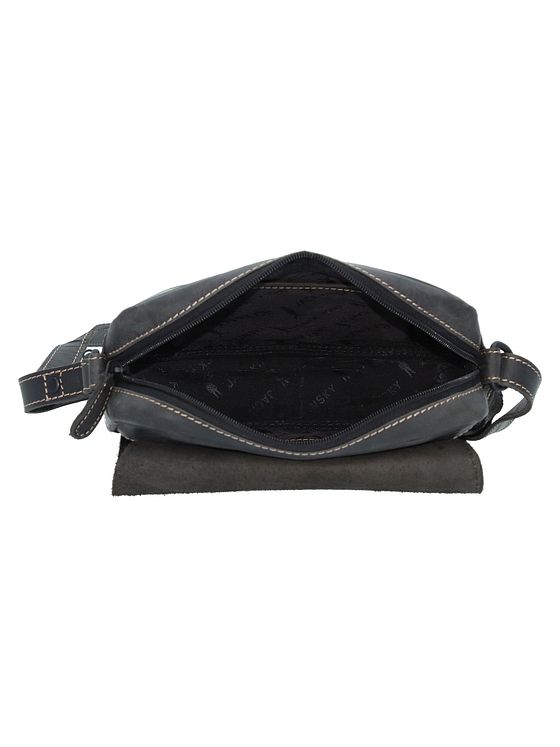 Jack Kinsky Baltimore 19 skuldertaske i læder 21 cm