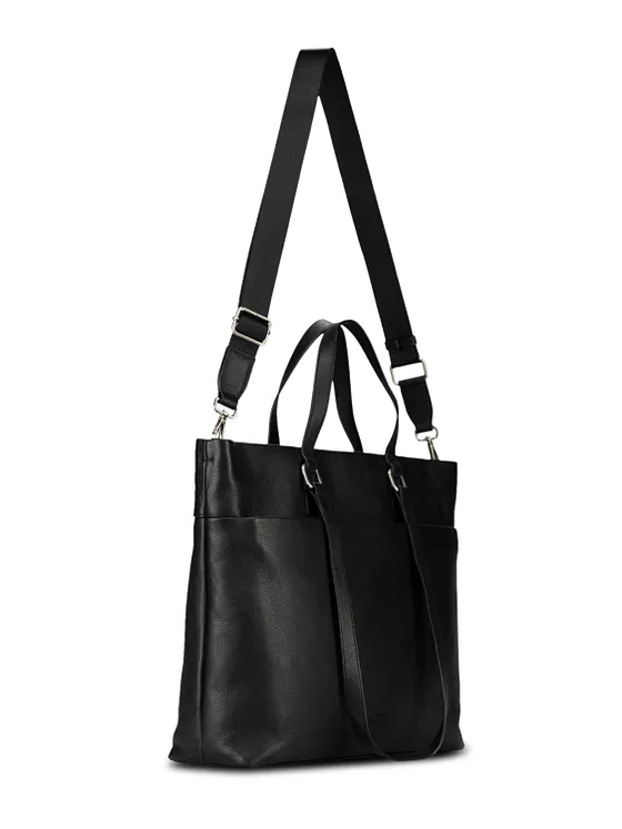 Jost Lysa Business-shopper -nahkalaukku, 36 cm, kannettavan tietokoneen lokero Jost Lysa Business-shopper -nahkalaukku, 36 cm, kannettavan tietokoneen lokero