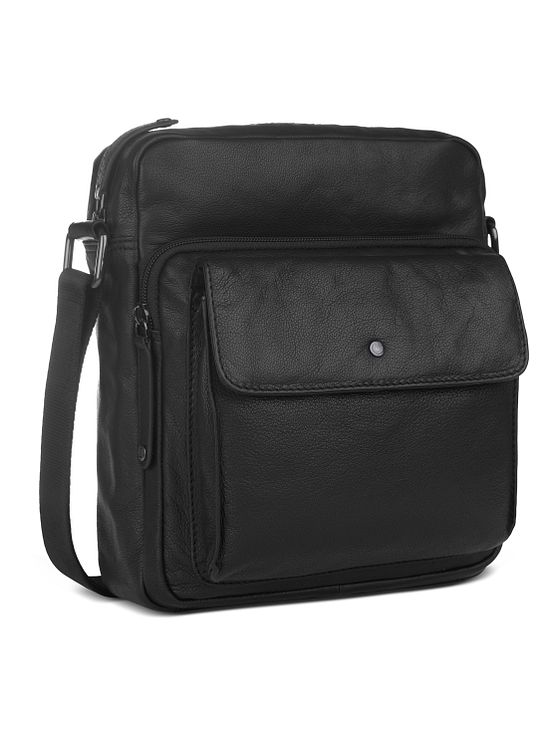 bugatti Black Magic Skuldertaske Læder 22 cm