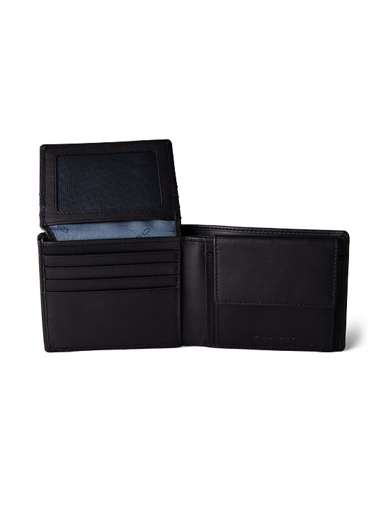 Piquadro Finn Peněženka RFID ochrana Kůže 11 cm