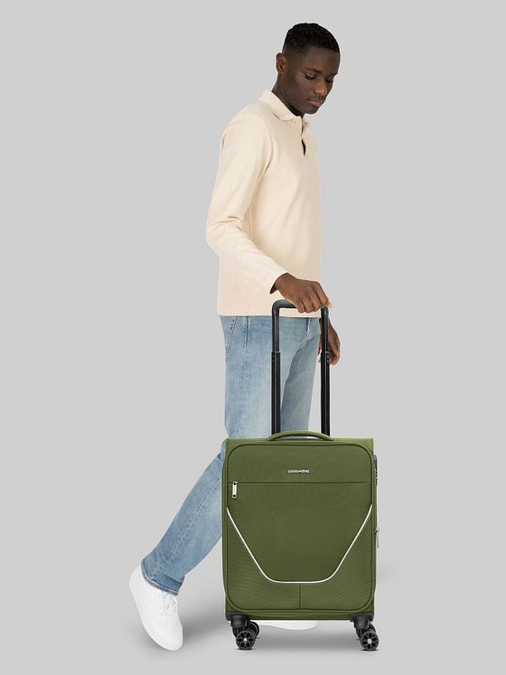 Stratic taska 4-hjulet kabinevogn S 55 cm med ekspansionsfold