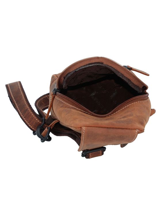 Jack Kinsky Baltimore 17 skuldertaske i læder 30 cm