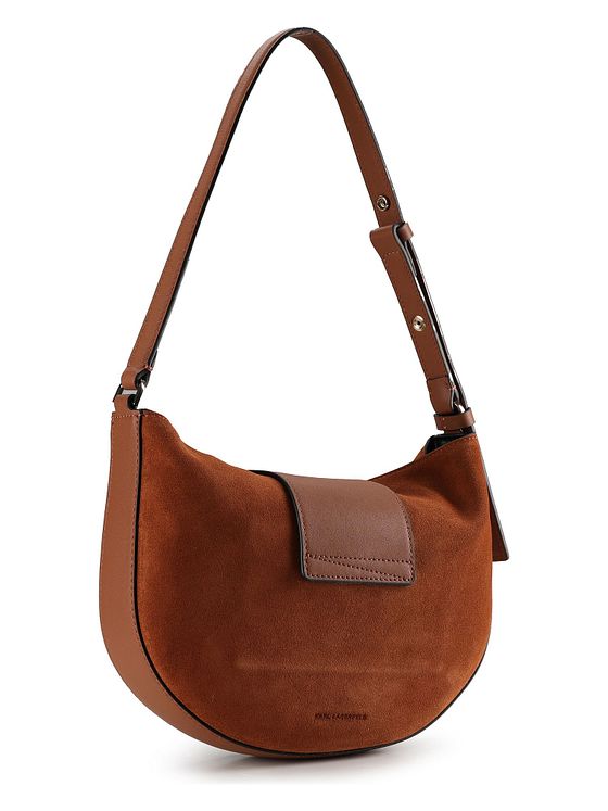 Karl Lagerfeld Signature Skuldertaske Læder 27 cm Karl Lagerfeld Signature Skuldertaske Læder 27 cm