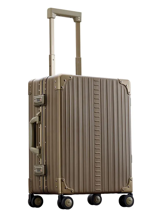 Aleon Traveler Domestic 4-hjulig Cabinväska av Aluminium, 55 cm Aleon Traveler Domestic 4-hjulig Cabinväska av Aluminium, 55 cm