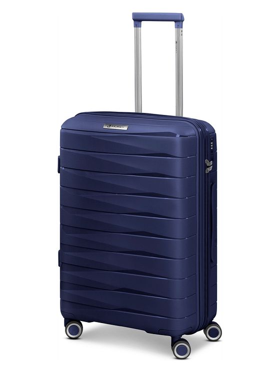 Franky London 4 hjul Kuffert 3-delt med strækfold