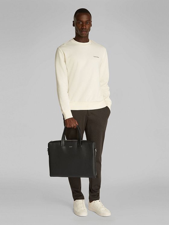 Calvin Klein CK Premium Aktovka Kůže 40.5 cm Kapsa na notebook