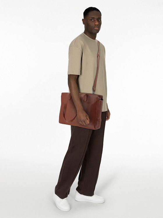 Plevier Power Shopper-taske Læder 41 cm Laptoprum