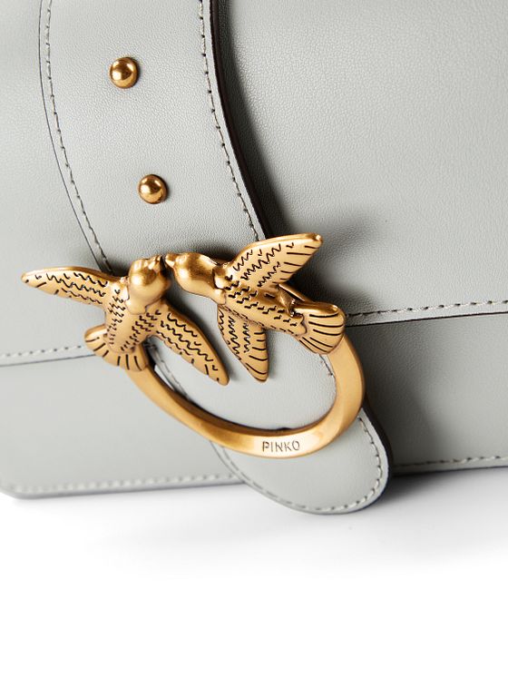 PINKO Love One Skuldertaske Læder 21 cm PINKO Love One Skuldertaske Læder 21 cm