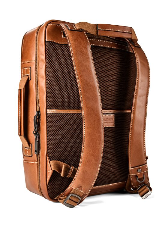 Jekyll & Hide Business batoh RFID ochrana Kůže 43 cm Kapsa na notebook