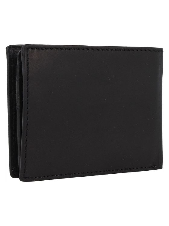 Greenburry Pure Black Pung RFID-beskyttelse Læder 13 cm