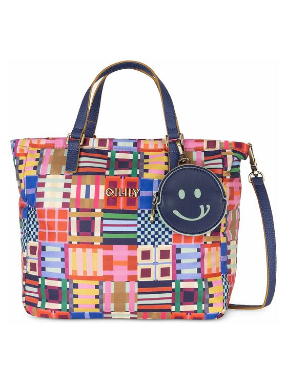Oilily Tartan Tape Haidy Nákupní taška 26 cm
