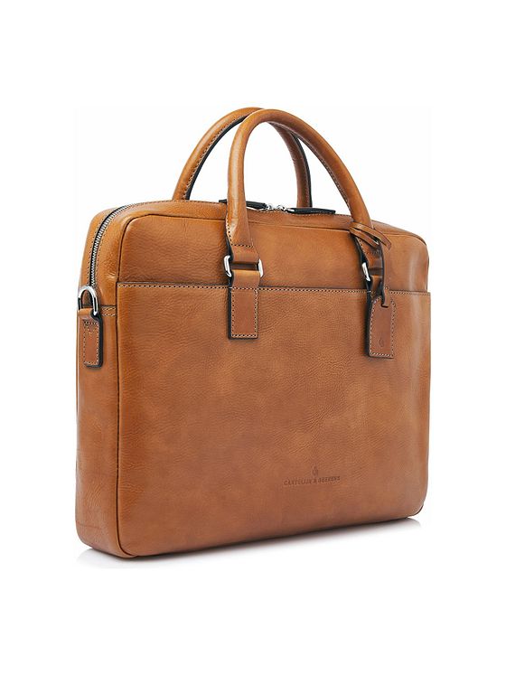 Castelijn & Beerens Peter Dokumenttaske RFID-beskyttelse Læder 40 cm Laptoprum