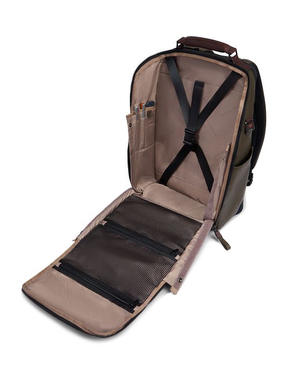 Piquadro Harper Daypack Læder 44 cm Laptoprum Piquadro Harper Daypack Læder 44 cm Laptoprum