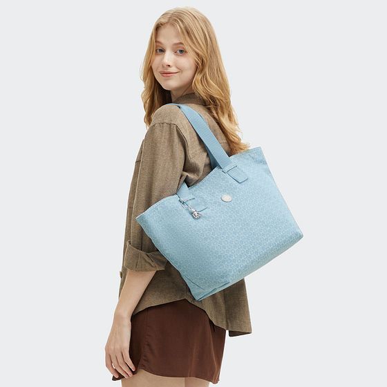 Kipling Denim Love Raaja Shopper-taske 33 cm