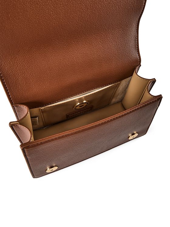 Love Moschino Heart Charm Kabelka Kůže 21 cm