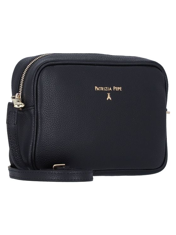 Patrizia Pepe Fly skuldertaske i læder 24 cm Patrizia Pepe Fly skuldertaske i læder 24 cm