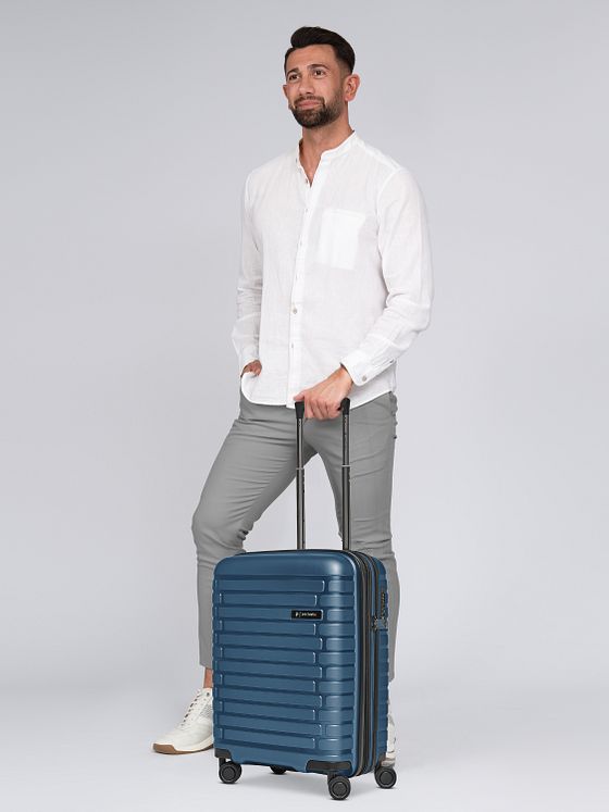 Pactastic Collection 04 THE CABIN + 4 kolečka Kabinkový kufr S 55 cm s roztažitelným záhybem