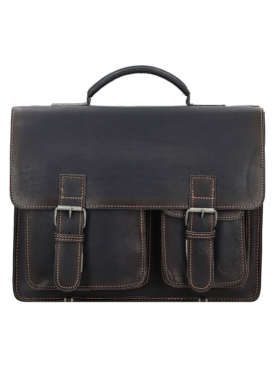 Greenburry Aktovka kožená 39 cm