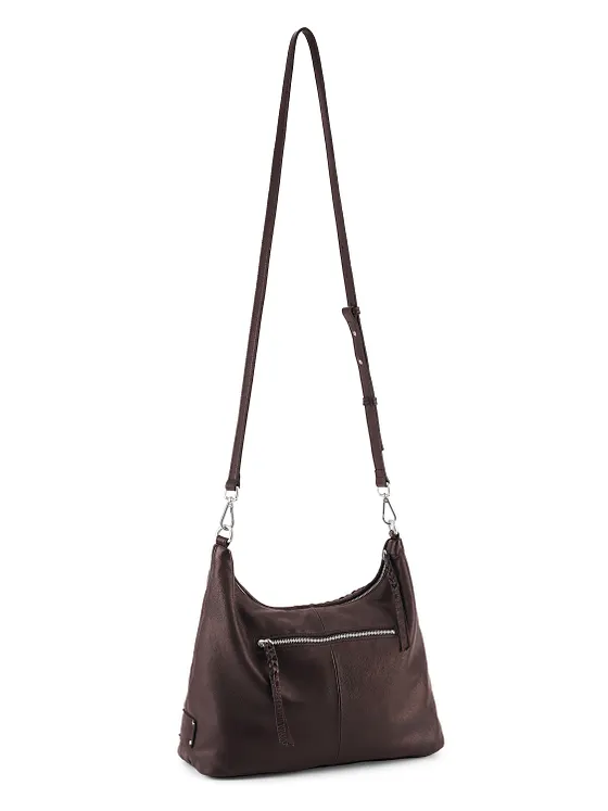 FredsBruder Calm Weave Bolsa de hombro Piel natural 38 cm FredsBruder Calm Weave Bolsa de hombro Piel natural 38 cm