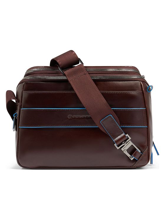 Piquadro Blue Square Skuldertaske Læder 27 cm Piquadro Blue Square Skuldertaske Læder 27 cm