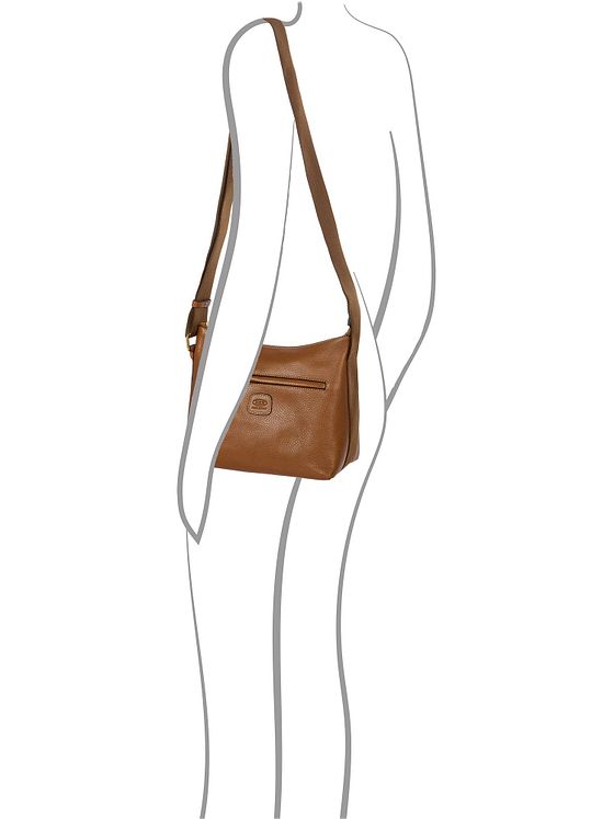 Bric's Life Pelle Martina skuldertaske i læder 34 cm Bric's Life Pelle Martina skuldertaske i læder 34 cm