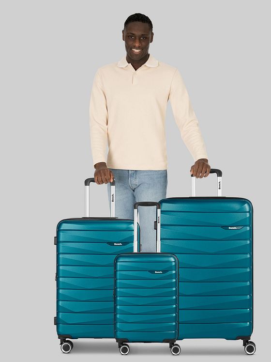 Bench Paris 4 kolečka Sada kufrů 3-dílný s roztažitelným záhybem