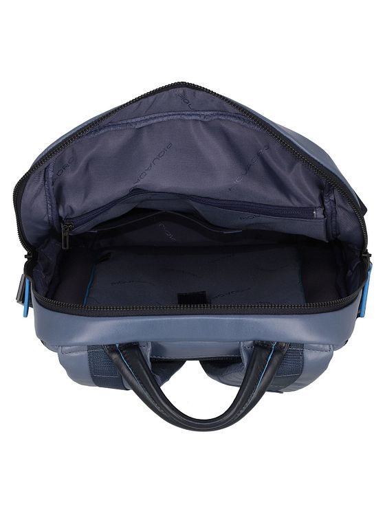 Piquadro Blue Square Revamp rygsæk RFID læder 42 cm laptoprum