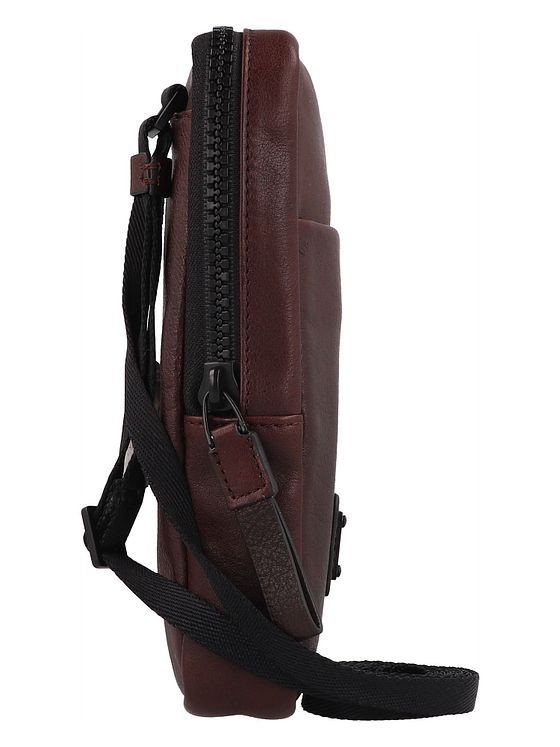 Piquadro Harper mobiltelefontaske i læder 12 cm