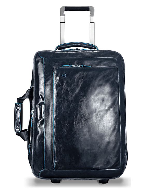 Piquadro Blue Square 2-hjuls business trolley læder 51 cm laptoprum Piquadro Blue Square 2-hjuls business trolley læder 51 cm laptoprum
