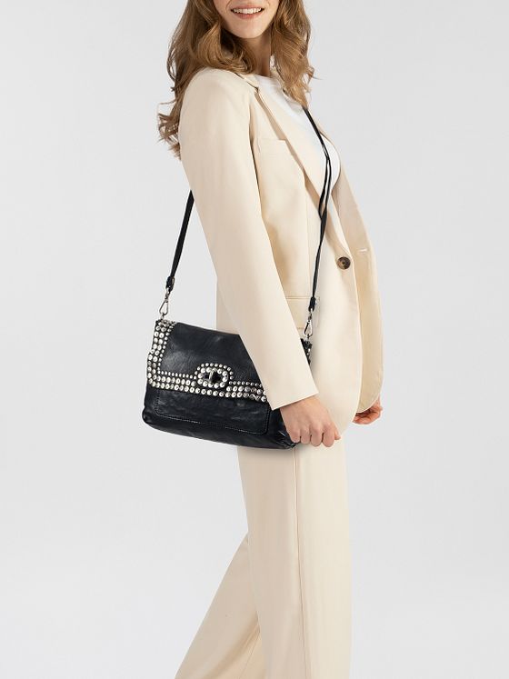 Campomaggi Orchidea Skuldertaske Læder 24 cm