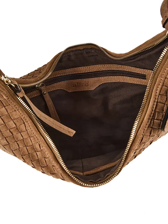 abro Nana Skuldertaske Læder 37 cm