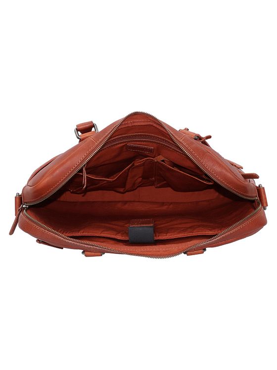 Burkely Antik Avery dokumentmappe i læder 40 cm med rum til bærbar computer