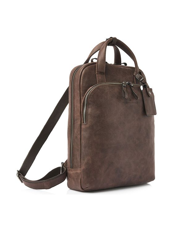 Castelijn & Beerens Carisma rygsæk RFID læder 40 cm laptoprum