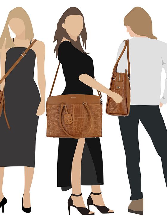 Burkely Cool Colbie Dokumenttaske Læder 40 cm Laptoprum