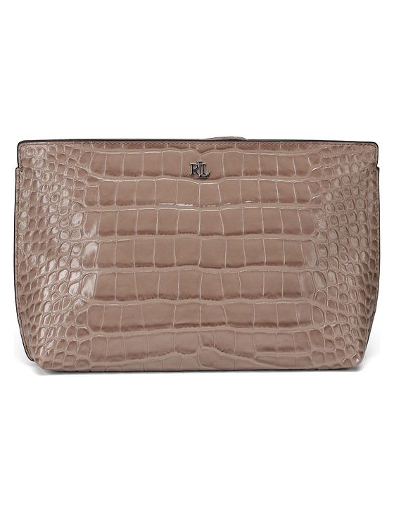 Lauren Ralph Lauren Top Clutch taske Læder 28 cm