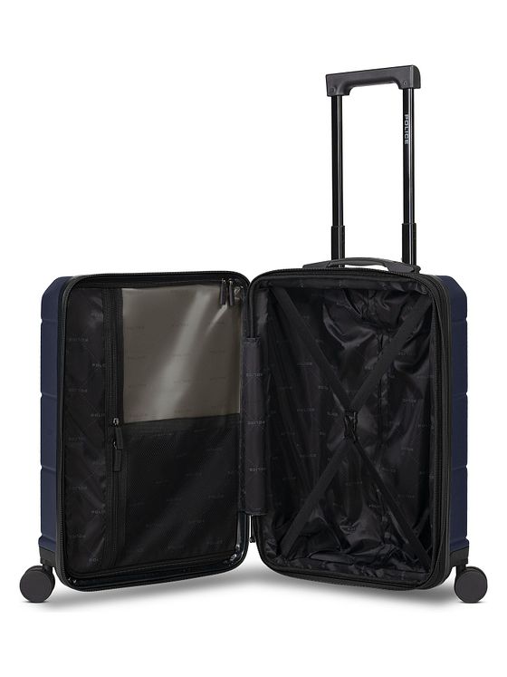 Police London 4 hjul Kabinetrolley 55 cm Laptoprum med strækfold