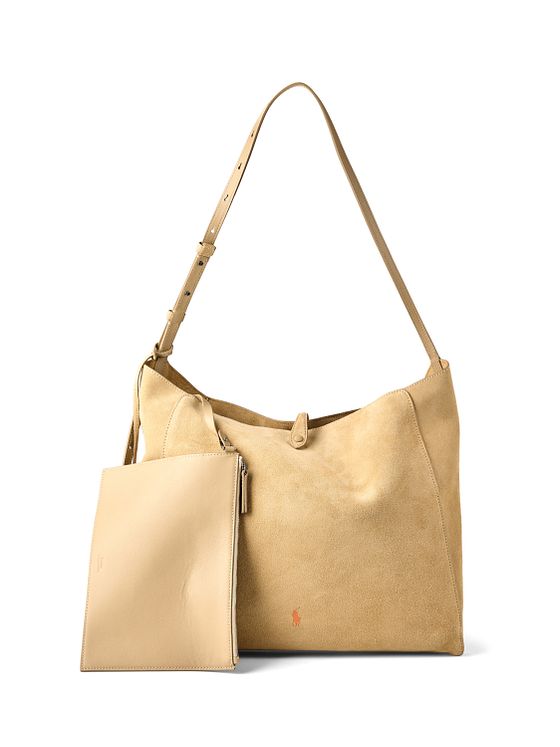 POLO RALPH LAUREN Polo Play Skuldertaske Læder 33 cm POLO RALPH LAUREN Polo Play Skuldertaske Læder 33 cm