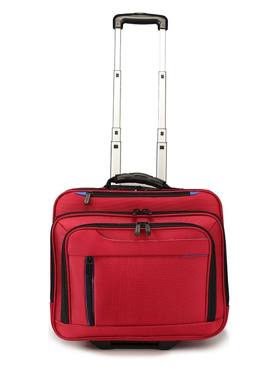 Dermata Obchodní vozík na 2 kolečkách s přihrádkou na notebook 42 cm