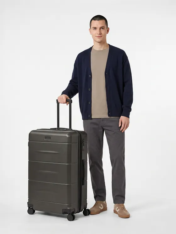 Police London 4 ruedas Trolley 74 cm Con asa expansible Police London 4 ruedas Trolley 74 cm Con asa expansible