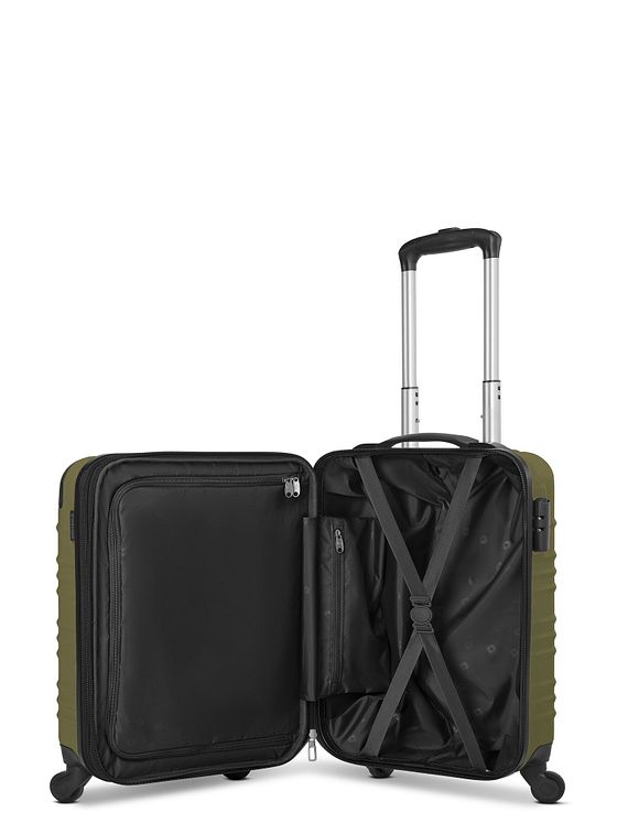 Wenger Amplar Evo 4 hjul Kabinetrolley S 53 cm med strækfold Wenger Amplar Evo 4 hjul Kabinetrolley S 53 cm med strækfold