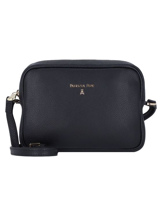 Patrizia Pepe Fly skuldertaske i læder 24 cm Patrizia Pepe Fly skuldertaske i læder 24 cm