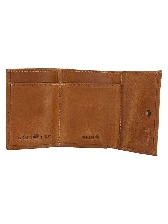 Greenburry Tornado Pung RFID-beskyttelse Læder 9.5 cm