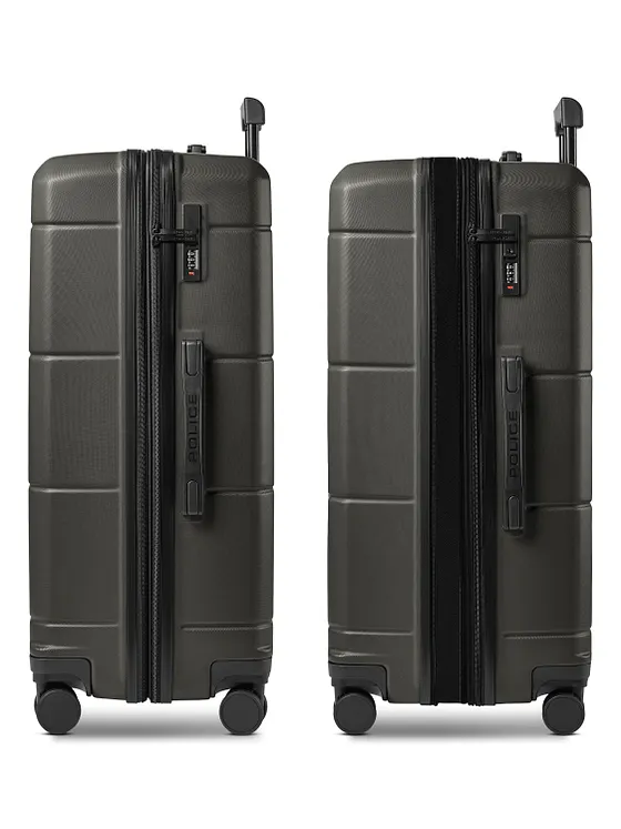 Police London 4 ruedas Trolley 74 cm Con asa expansible Police London 4 ruedas Trolley 74 cm Con asa expansible