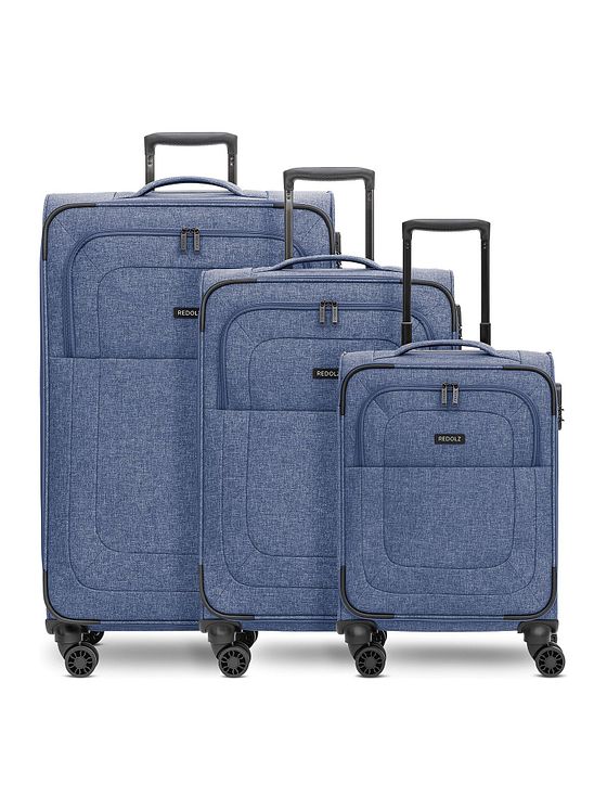 Redolz Essentials 12 THREE SET 4 hjul Kuffert 3-delt med strækfold