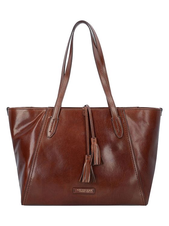 The Bridge Kožená nákupní taška Florentin 37 cm