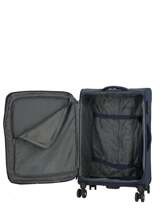 d & n Travel Line 9704 4 hjul Trolley M 68 cm med strækfold