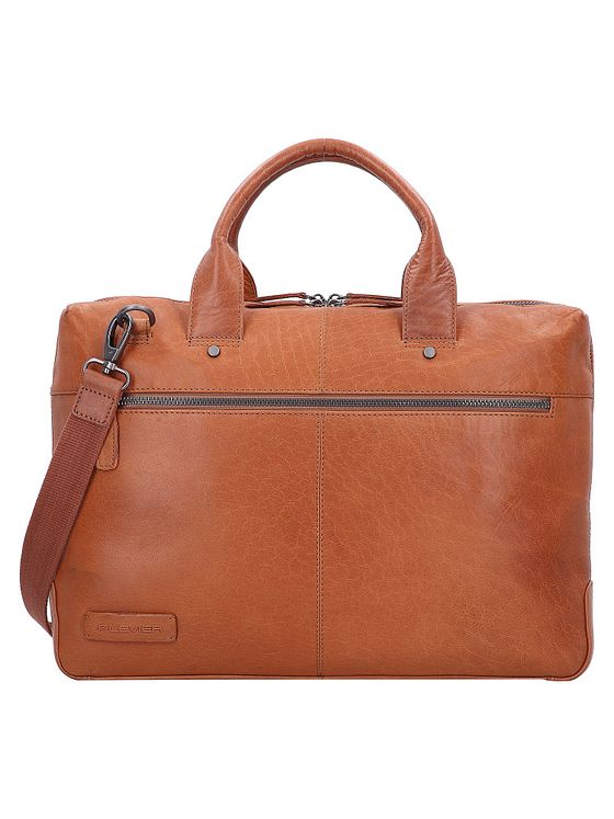 Plevier Rock Flint Dokumenttaske RFID-beskyttelse Læder 41 cm Laptoprum